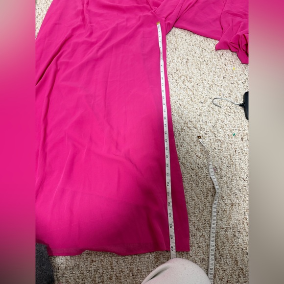 Vince Camuto Hot Pink Halter Jumpsuit size XL new with tag - Picture 9 of 10